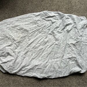 Cloud Island Gender Neutral Gray Arrow Print Standard Size Crib Sheet